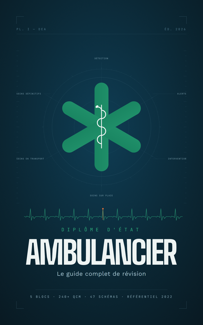 Couverture du guide : Réussir sa formation d'ambulancier (DEA)